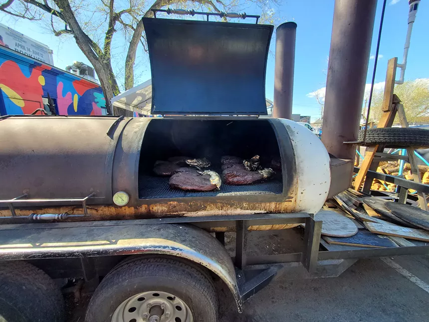 Owlbear's brisket will be on the menu at Pit Fiend. - MOLLY MARTIN