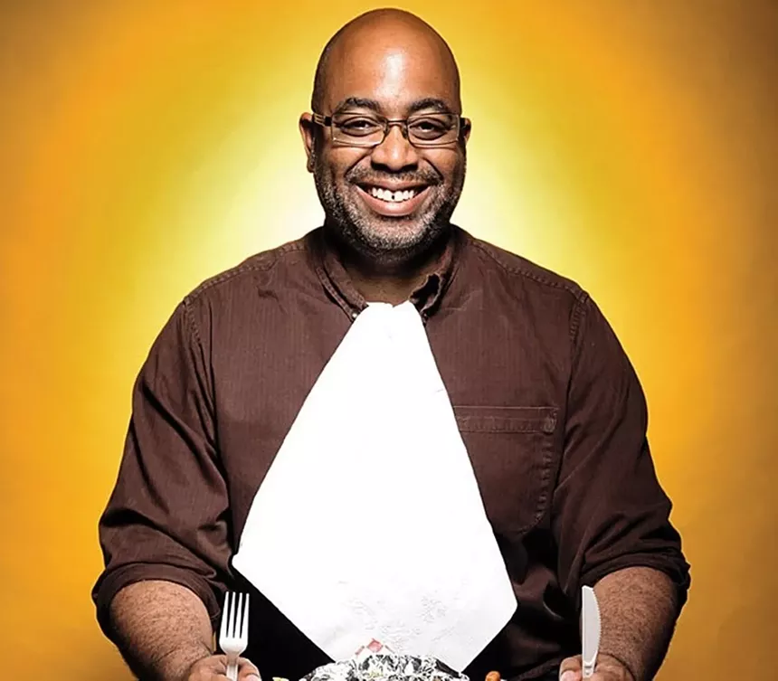 Adrian Miller is ready to dish up another book. - ANTHONY CAMERA