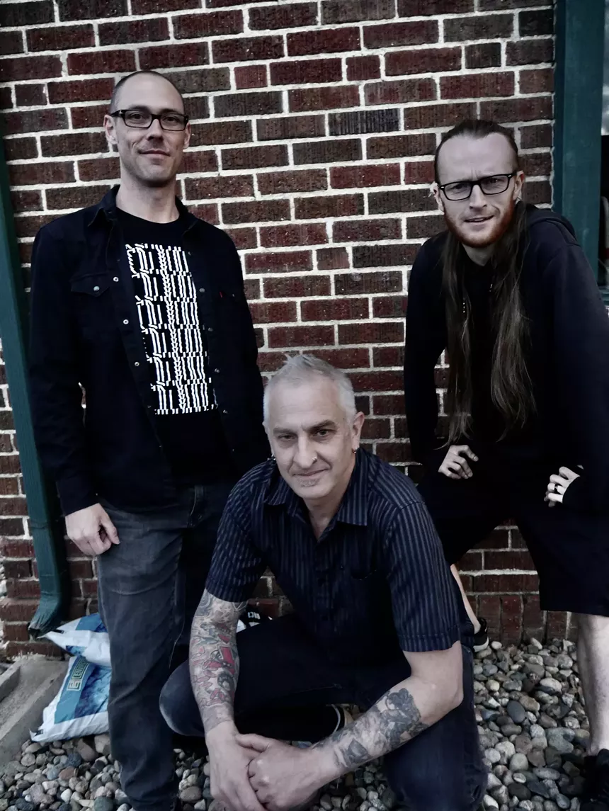 Ryan “Feegs” Fiegl (from left), Chad "Chadzilla" Johnson and Sean “Barf” Bartholomew are Anonymonkey. - ANONYMONKEY