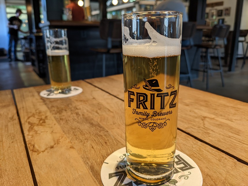 A stange of Cuckoo for Kölsch at Fritz Family Brewers. - RYAN PACHMAYER
