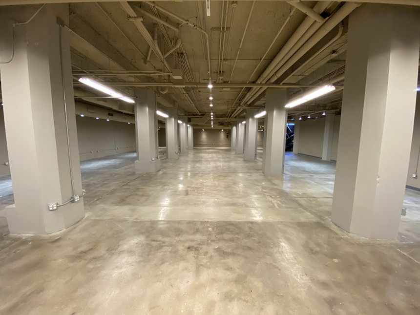 Two music entrepreneurs wanted to turn this space into an EDM club. - COURTESY OF JAMES COX