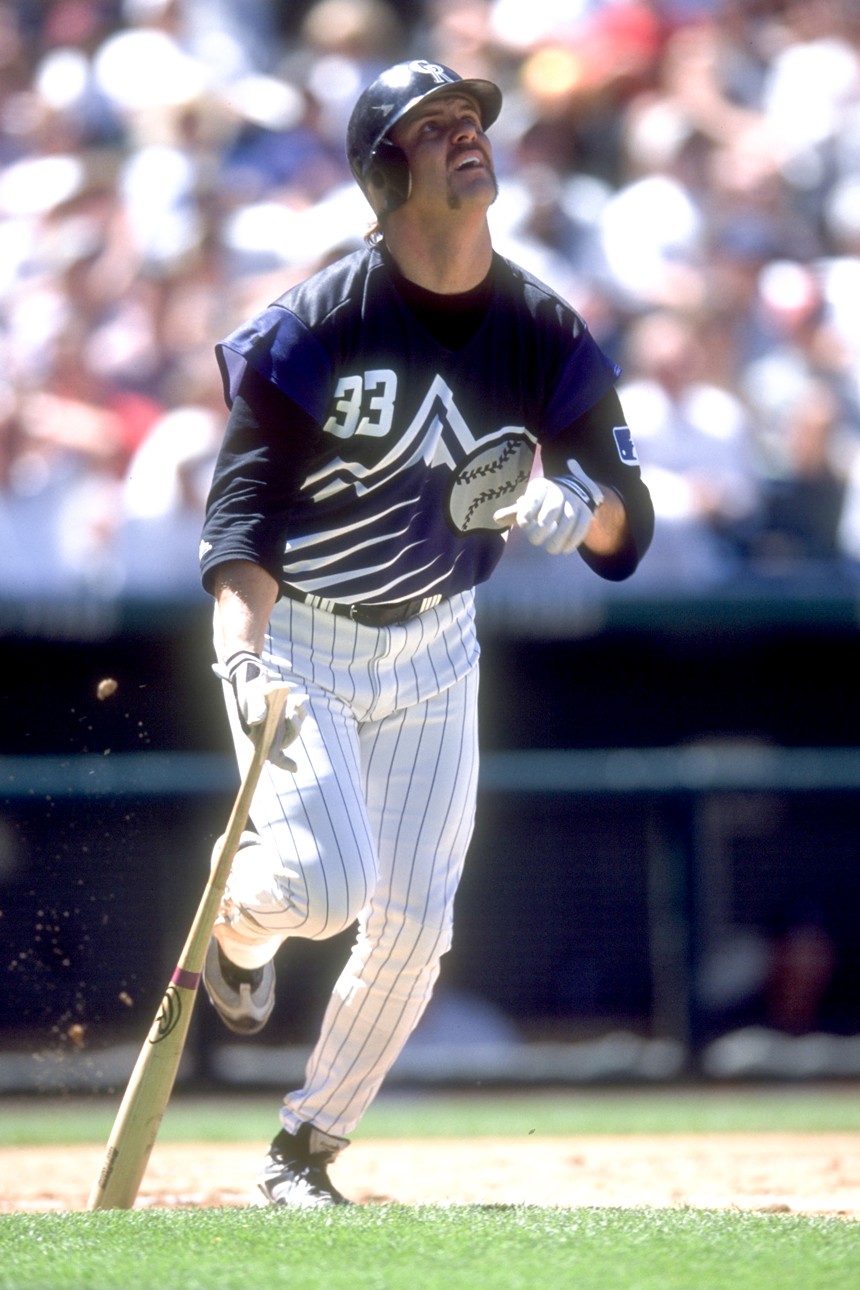 The Turn Ahead the Clock jerseys were the best uniforms ever sported by the Rockies. - COURTESY OF THE COLORADO ROCKIES