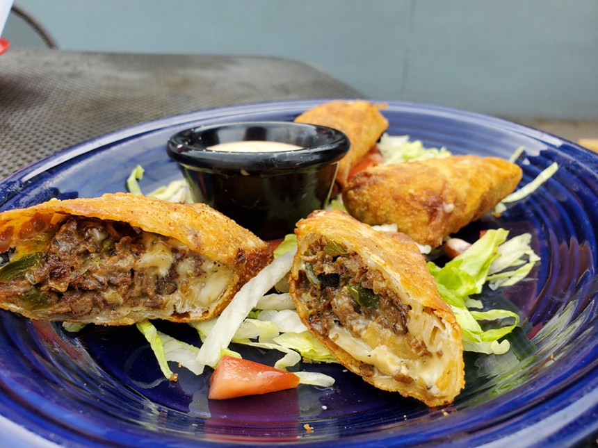 Philly cheese steak rolls are a crowd-pleaser. - MOLLY MARTIN