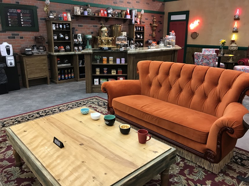 Central Perk — where half the Friends worked at one time or another. - TEAGUE BOHLEN