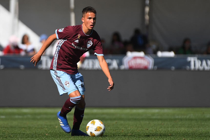 The Rapids made the right choice in going with burgundy uniforms. - COURTESY OF THE COLORADO RAPIDS