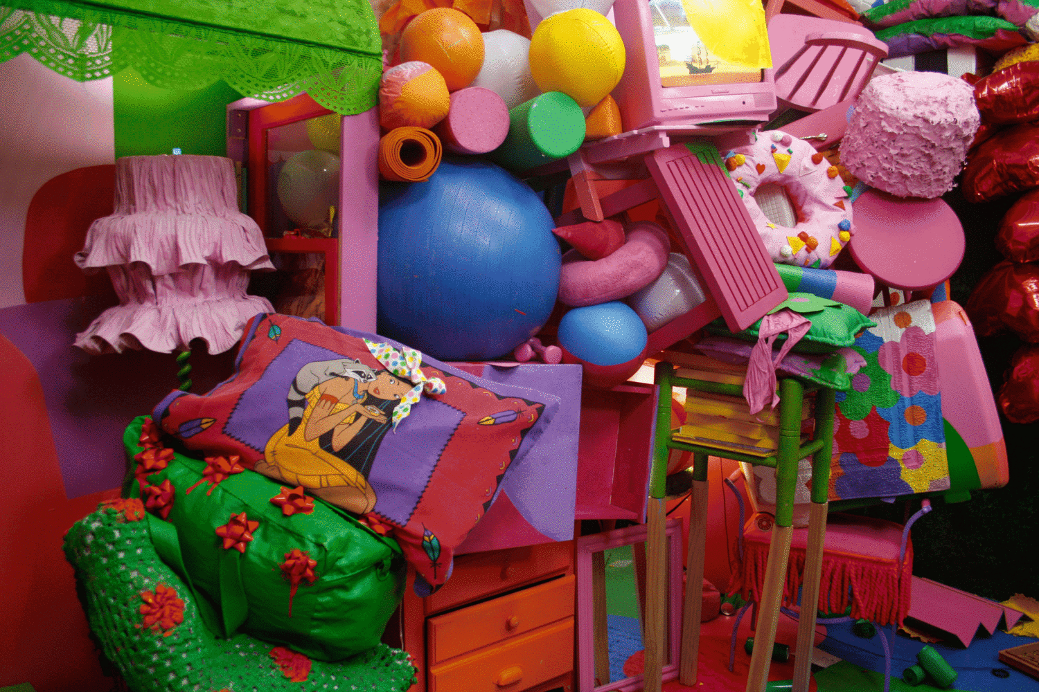 Sofie Ramos, “Year of the Flood,” video still from Deep End, 2021. - SOFIE RAMOS, COURTESY OF BMOCA