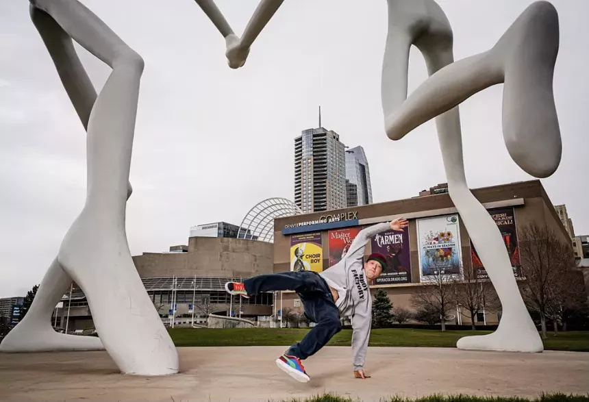 Ian Flaws trains young breakers alongside other veterans of the dance. - MATT MCDONALD