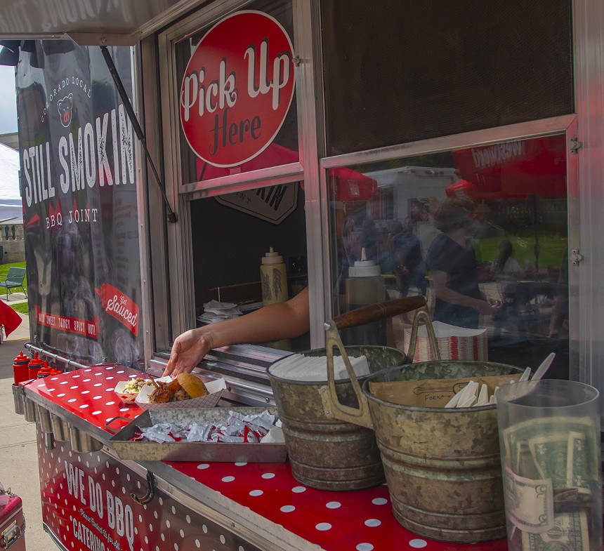 Still Smokin BBQ Food Truck is at Civic Center Eats weekly. - EVAN SEMÓN PHOTOGRAPHY