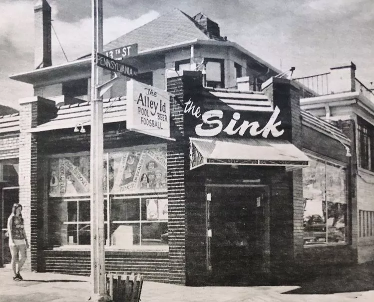 outside of Sink in 1968