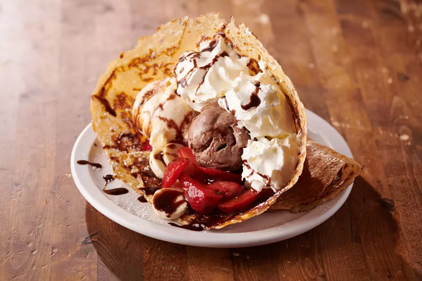 A sweet crêpe.