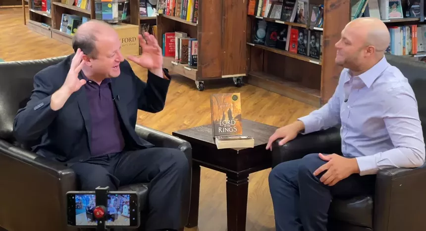 colorado governor jared polis and kwame spearman