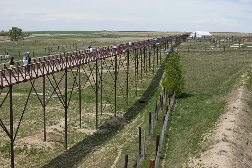 wild animal sanctuary keenesburg walkway