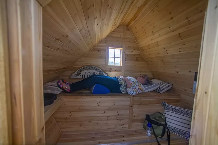 Capella farm bee hut