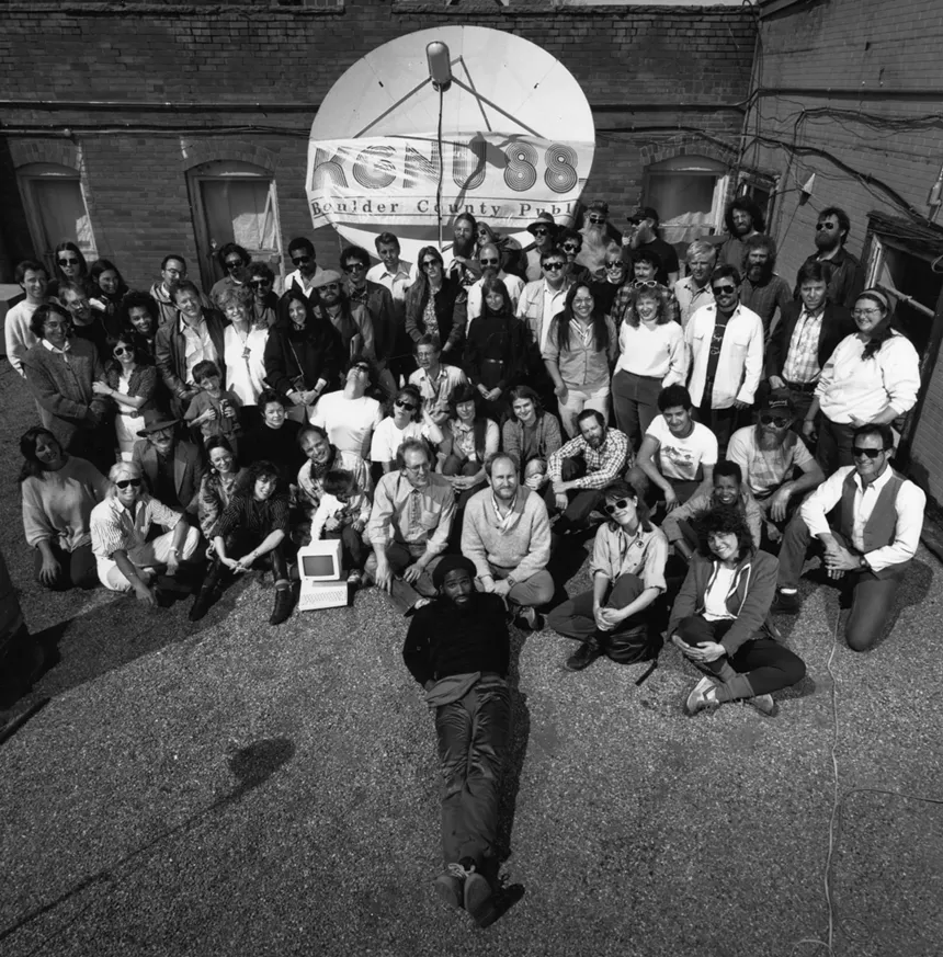 1981 KGNU staff