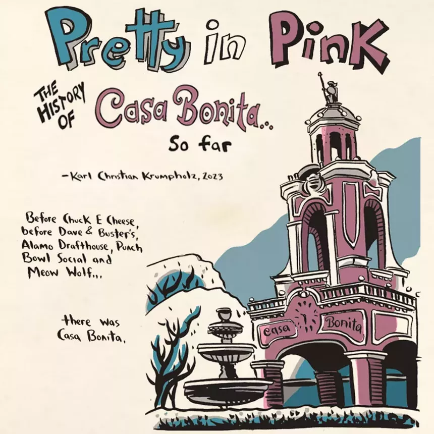 cartoon casa bonita