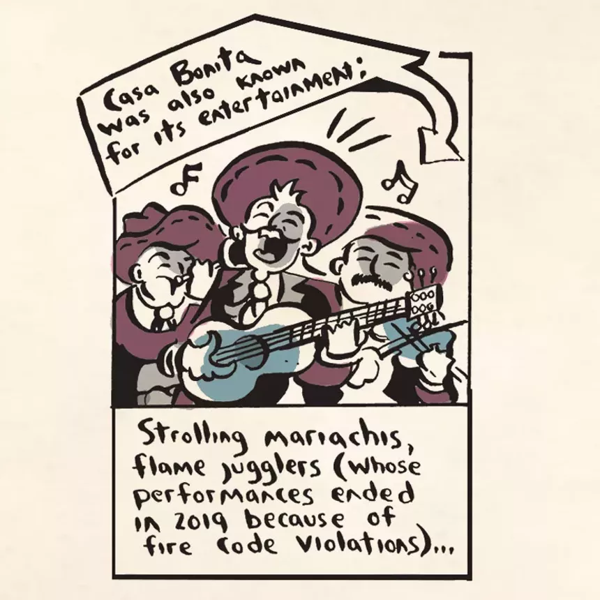 cartoon casa bonita