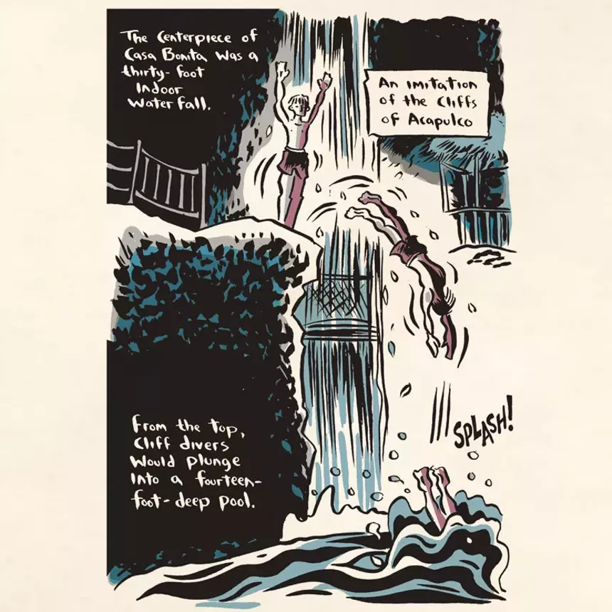 cartoon casa bonita