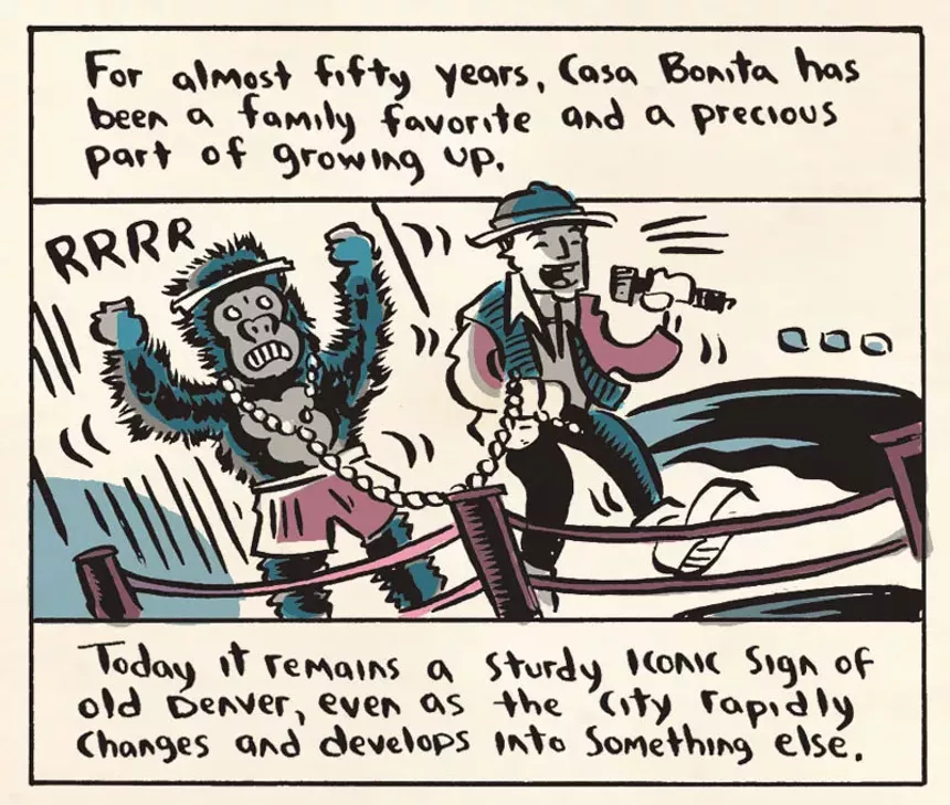 cartoon casa bonita