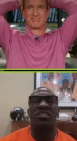 peyton manning and shannon sharpe on TV