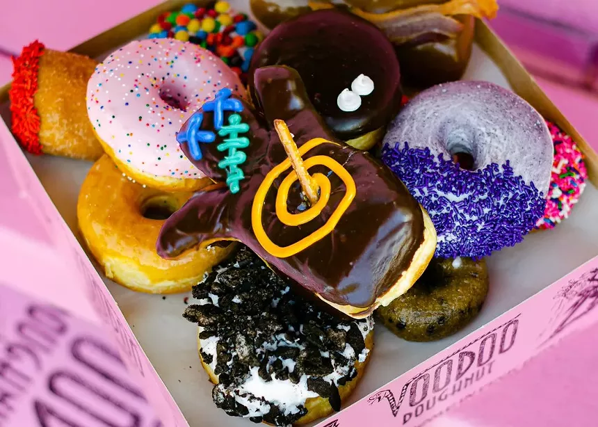 box of doughnuts