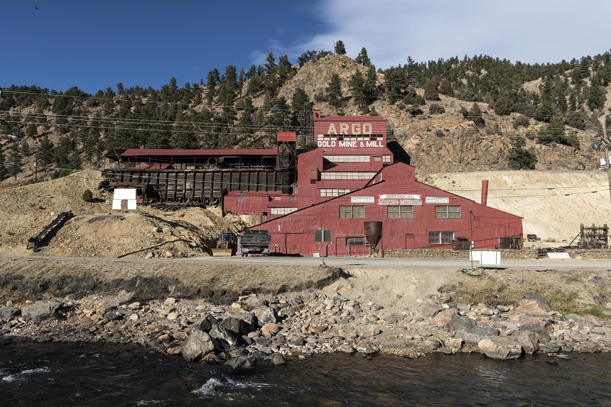 The historic Argo gold mine in Idaho Springs, West of Denver.