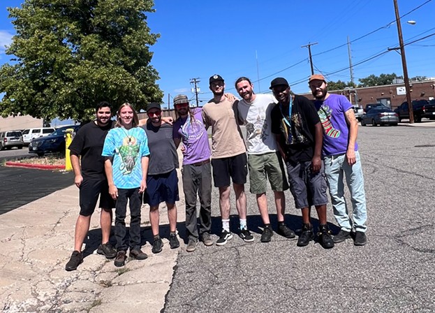 The staff of DabLogic, a Colorado cannabis extraction.