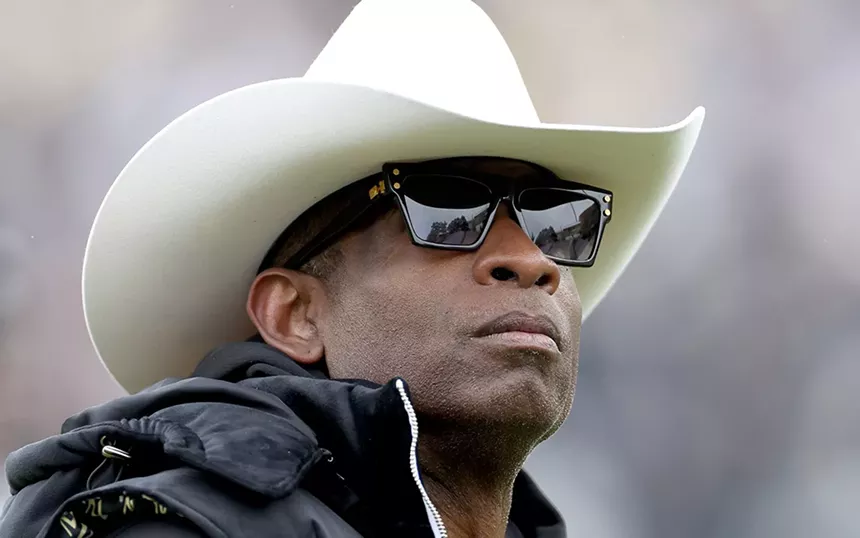 man in cowboy hat, sunglasses