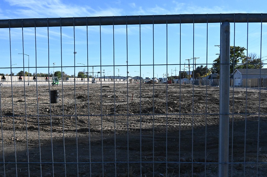 Construction has started at 2301 South Santa Fe Drive.