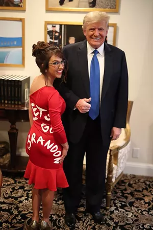 Lauren Boebert with Donald Trump