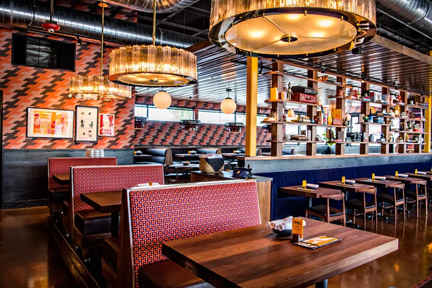 interior of a restaurant