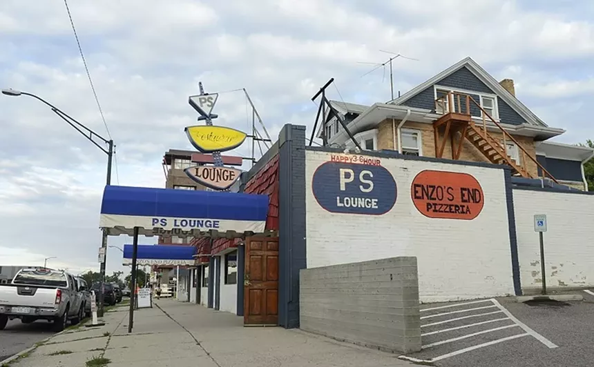 outside of a bar