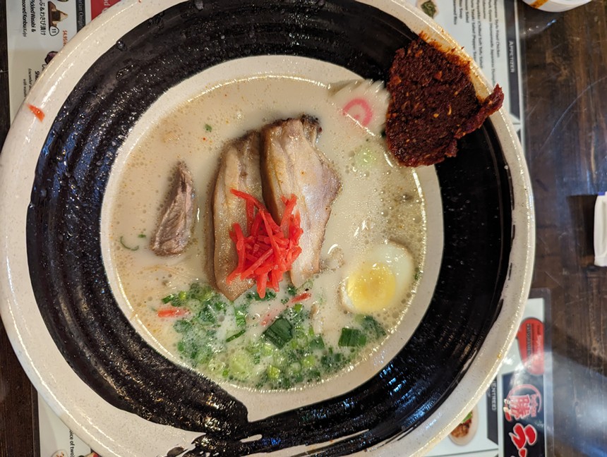 ramen in a bowl