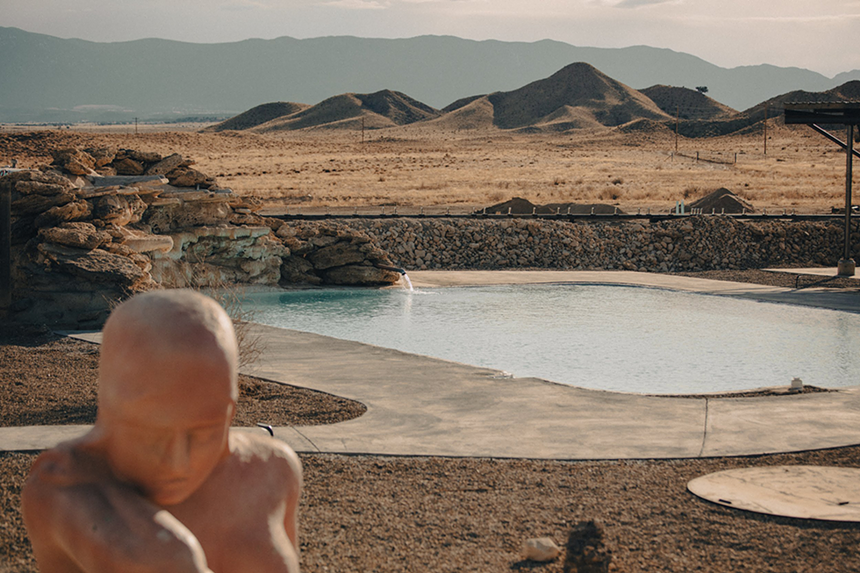 Desert Reef Hot Springs scenery
