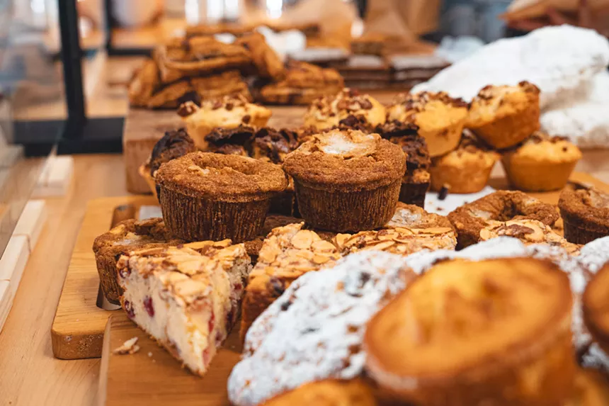 various pastries
