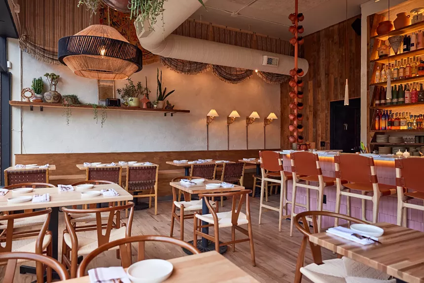interior of a restaurant