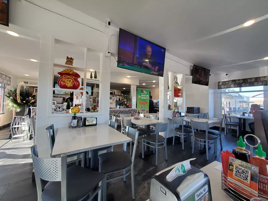 interior of a restaurant