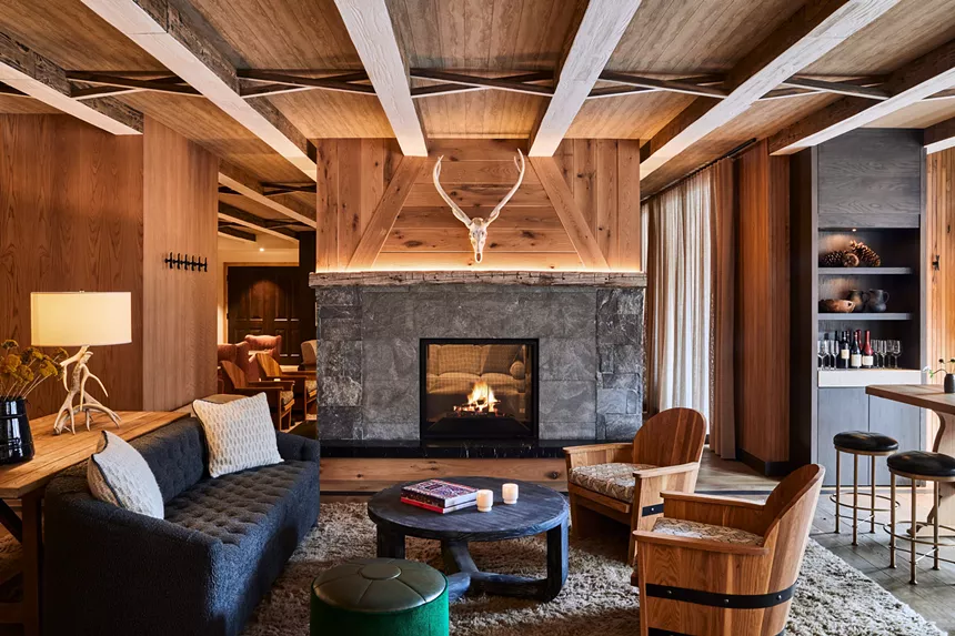 Timber Room interior