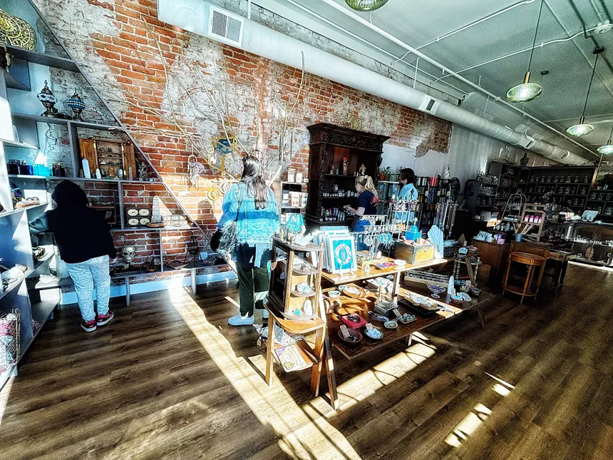 a crystal store