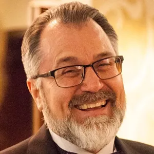 man smiling
