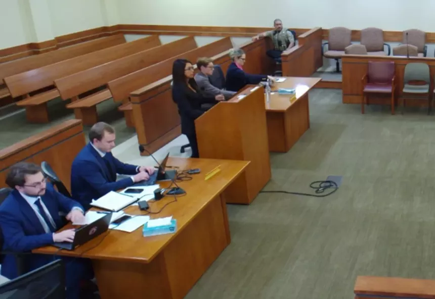 Lauren Boebert appearing in Garfield County court on March 1, 2023, by herself to try and get a permanent restraining order against her ex-husband Jayson.
