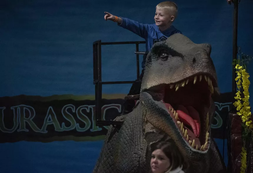 dinosaur ride