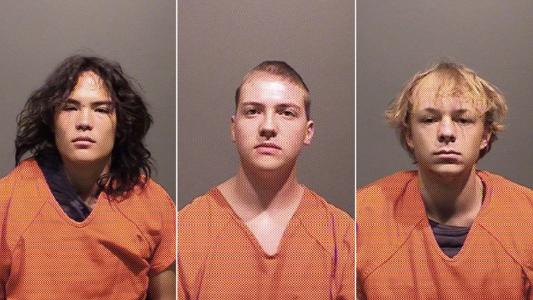 Mugshots of the Alexa Bartell rock-throwing suspects Zachary Kwak, Nicholas Karol-Chik and Joseph Koenig.