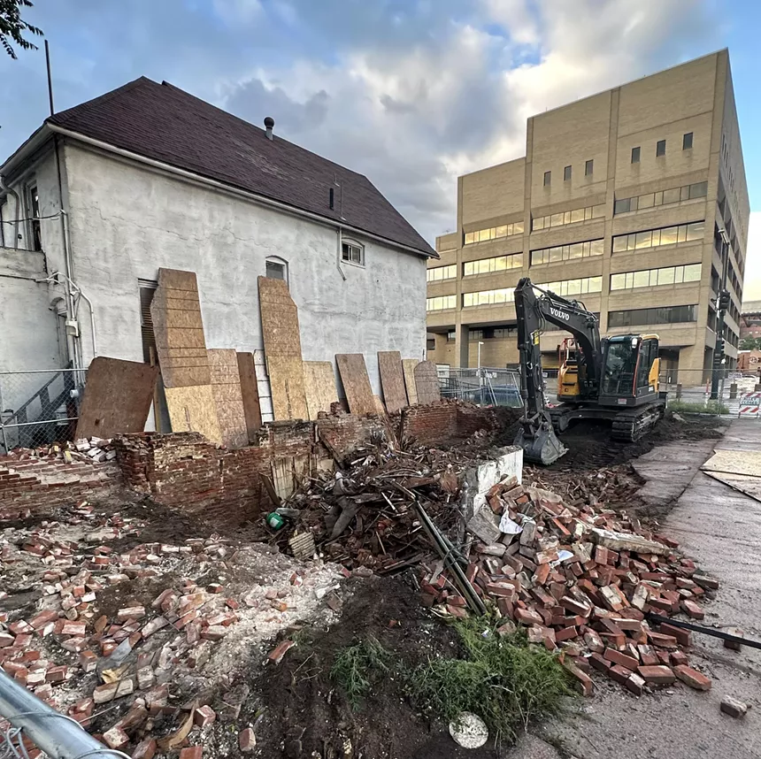 House being demolished in Denver