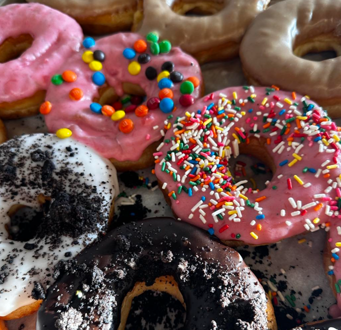 various doughnuts