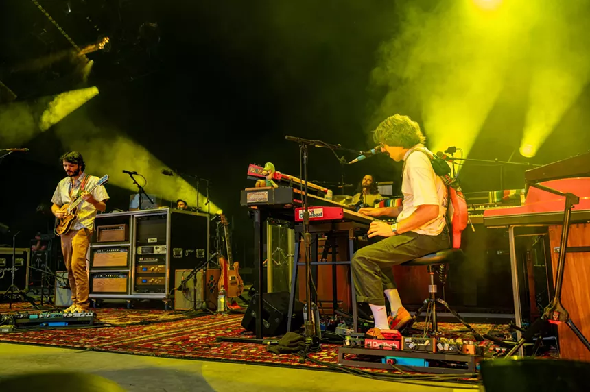 band on stage