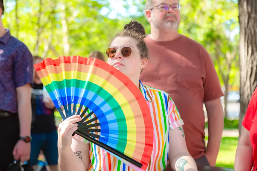 people celebrating the annual Denver PrideFest