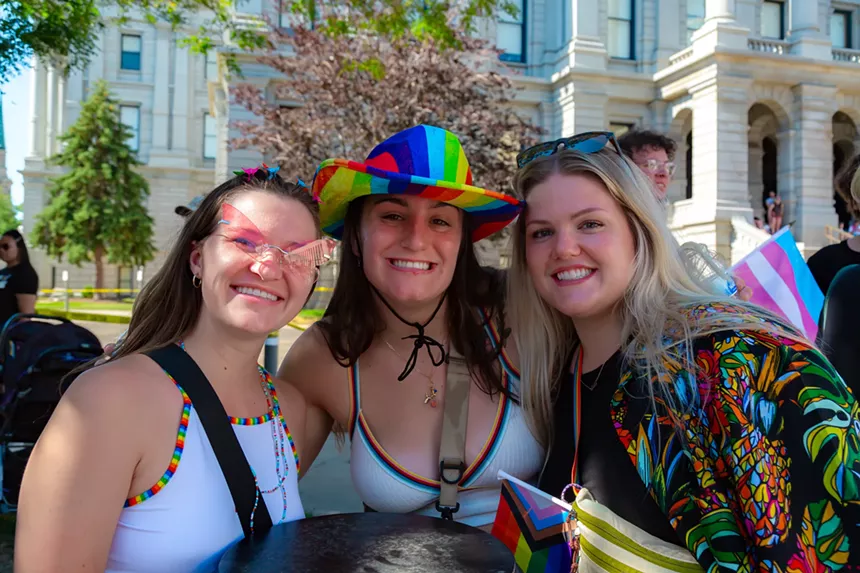 people celebrating the annual Denver PrideFest