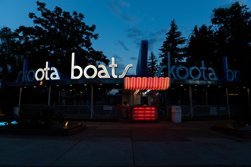 Skoota Boats Sign