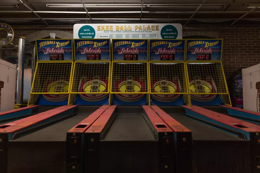 Skee-Ball at Lakeside