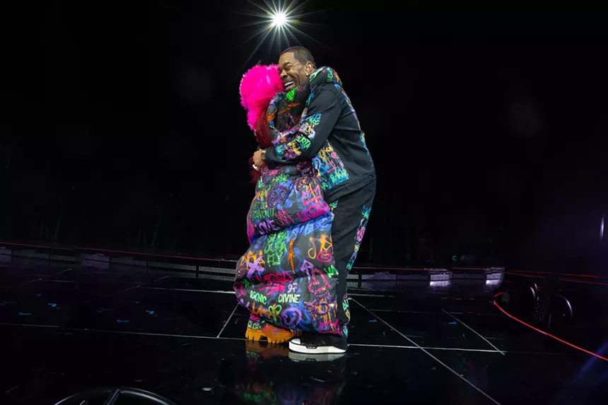 Missy Elliott and Busta Rhymes in Denver